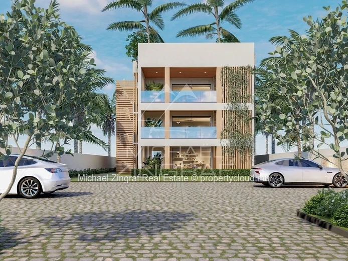3-Bedroom Ground Floor Apartment Facing the Swimming Pool in Mont Choisy