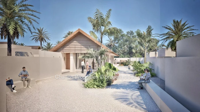 Contemporary 2-bedroom villa with private pool in Pointe d'Esny