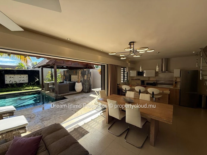 Belle villa moderne de 2 chambres au Clos du Littoral à Grand Baie – Ile Maurice