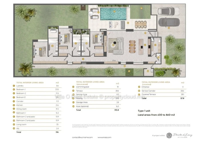 Si vous rechercher un logement sécurisé, dans un endroit paisible, investissez dans le projet ENAIA, une bulle de sér...