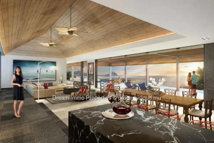 Sublimes Villas Offrant Une Vue Mer & Morne Panoramique A Riviere Noire - Ile Maurice