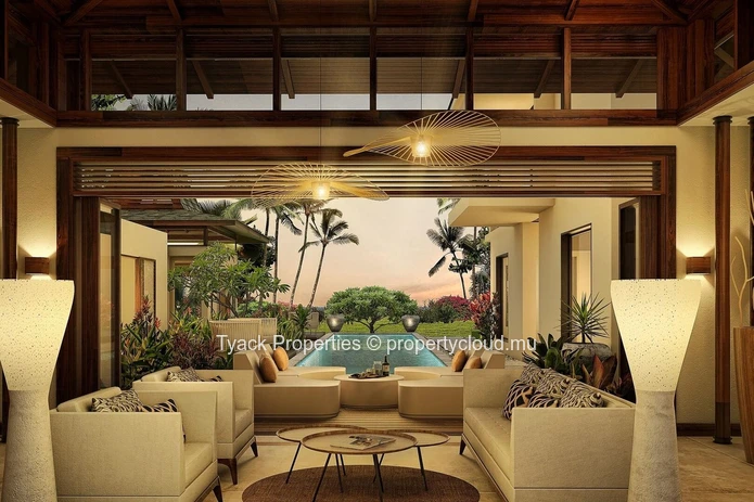 Villas luxueuses de style balinais de 4 chambres avec privilèges exclusifs de resort