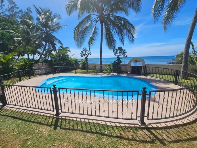 Beachfront apartment for rent.