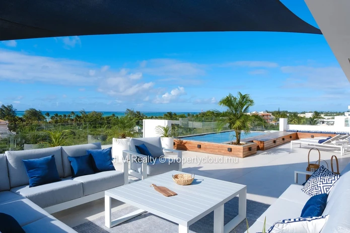 Penthouse de luxe avec vue mer à vendre à Grand Gaube, Île Maurice
