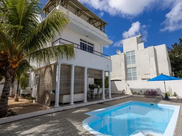 Lovely house for sale in a residential area close to the beach in Black River, Mauritius