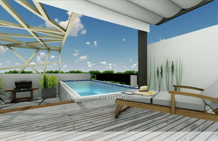 Exclusivité # Marché local # Goodlands # Appartement à vendre de 113m², 3 chambres, entièrement meublé, vue mer, pisc... (Mandat exclusif)