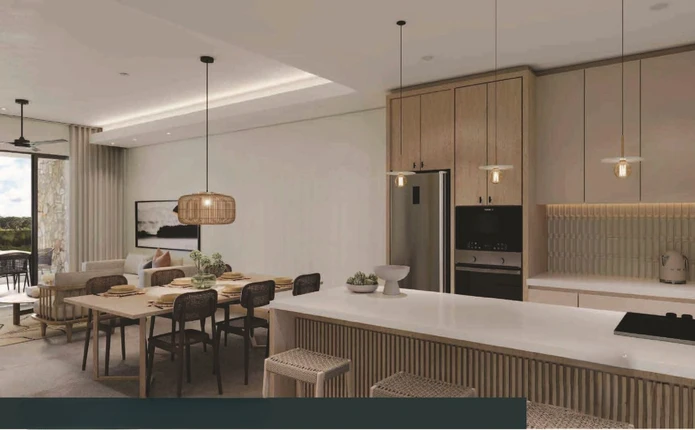 Appartement 2 chambres en suite avec piscine au cœur d'un cadre balnéaire d'exception à Balaclava