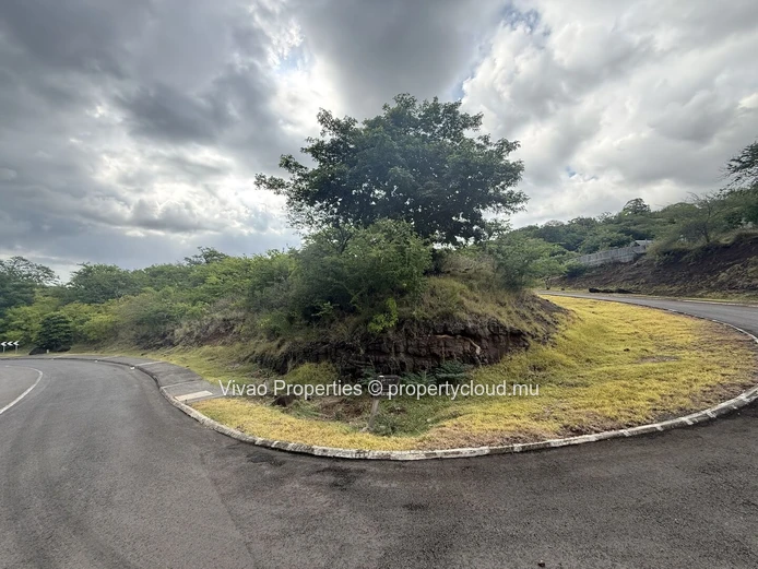 Rare residential land of one acre for sale within the Domaine de Palmyre in Petite Rivière Noire - Rs 35M.