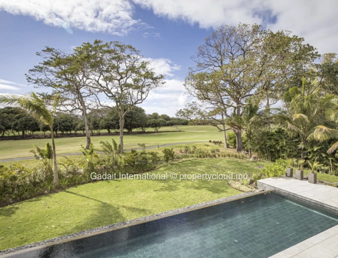 Architect-Designed 4-Suite Villa with Pool and Golf View in Anahita, Mauritius
