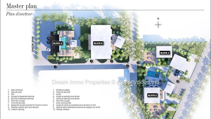 Appartements De 3 Chambres Proche Mer A Tamarin – Ile Maurice