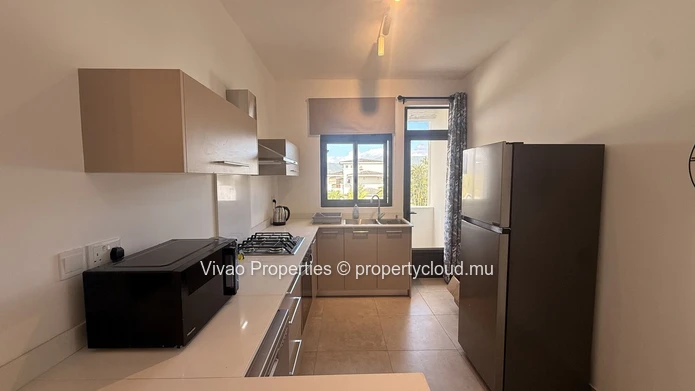 3-Bedroom Furnished Apartment for Rent in Tamarin with Pool
