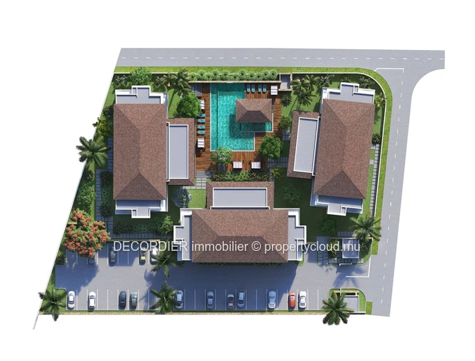 À vendre appartement PDS - Rivière-Noire dans une résidence haut de gamme