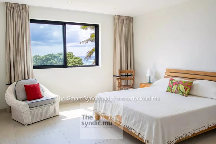 Beachfront apartment for rent.