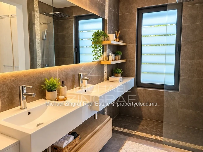 Appartement en rez-de-jardin à deux pas de la plage – Mont Choisy