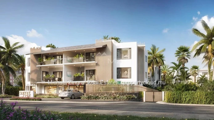 3 bedrooms apartment on groundfloor in Tamarin