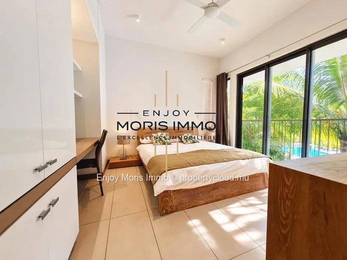 Appartement à vendre – Au Golf de Mont Choisy – Île Maurice – Vue golf – 2 chambres – Résidence de prestige