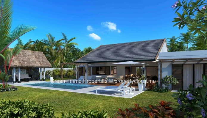 Superbe Villa De 3 Chambres Avec Piscine Privee A 50 Metres De La Mer - Ile Maurice