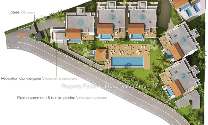 Penthouse de Luxe avec Vue Panoramique à Wolmar