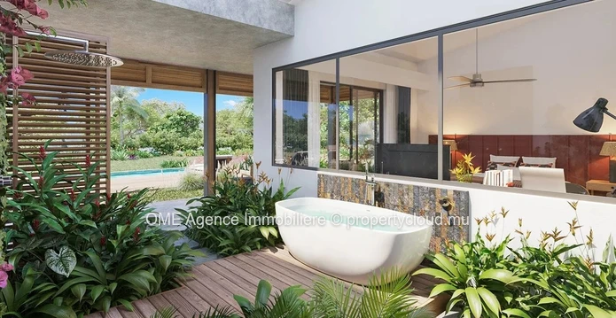 TAMARIN - Exceptional villa in a private estate at the foot of the mountain - 4 bedrooms