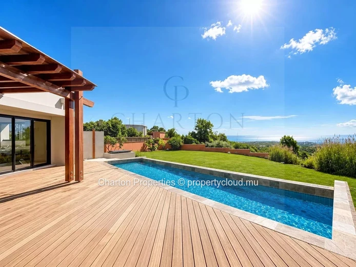 Villa d’exception de 4 chambres avec vue panoramique sur la baie de Tamarin