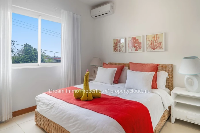 Superbe appartement de 3 chambres avec vue mer & accès direct plage à Cap Malheureux – Ile Maurice