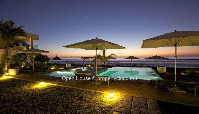 3-Bedroom Beachfront Apartment for Rent in Tamarin