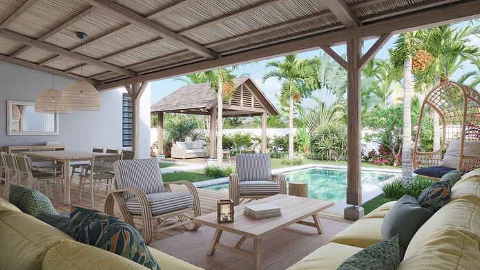 Villa Mauricia – Villa 15, villa sur mesure sur double terrain premium, Mont Mascal (Grand Baie)