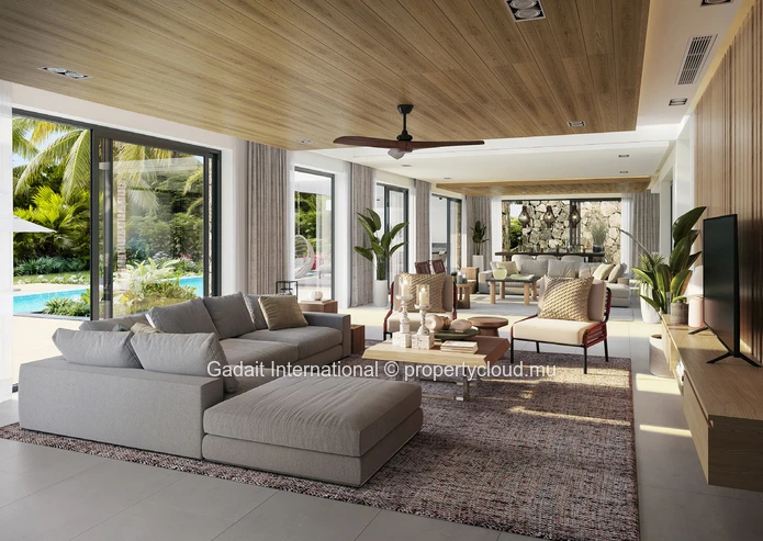 Villa de prestige 729 m² à l'Île Maurice – Vue mer, 6 suites, accès One&Only, propriété accessible aux étrangers