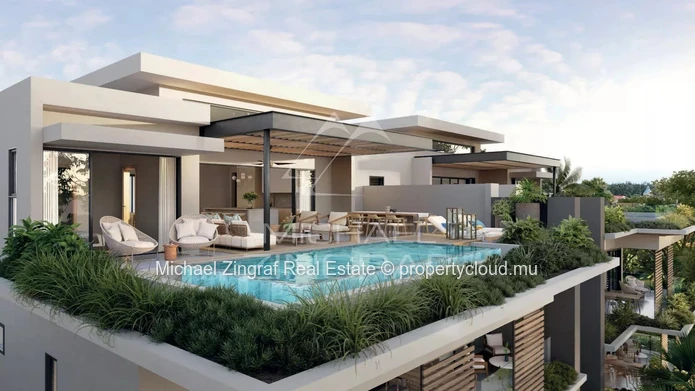 Penthouse d’Exception, 3 Chambres à Pointe aux Canonniers