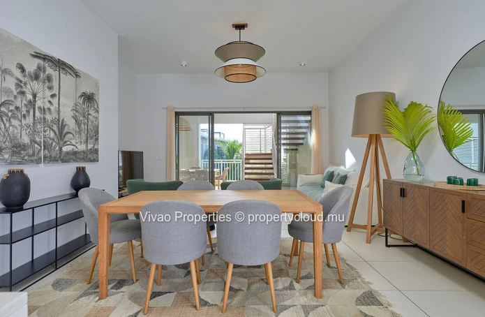 Luxurious furnished apartment in Péreybère with rooftop pool and sea view - Ideal investment for foreigners - €715,000