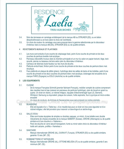 LAELIA VILLAS – TROU AUX BICHES - VILLA 3/4 CHAMBRES - 100m DE LA PLAGE!