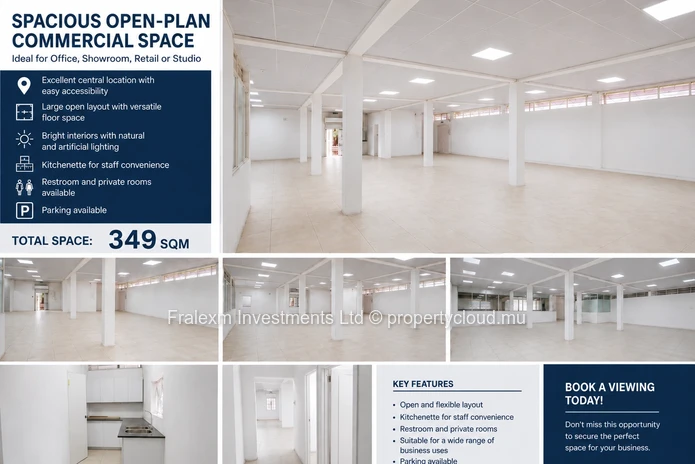 Espace Commercial Moderne à Louer