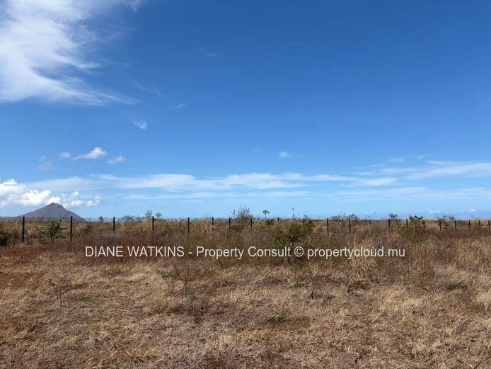 Residential Land for Sale in Flic en Flac with Sea and Mountain Views