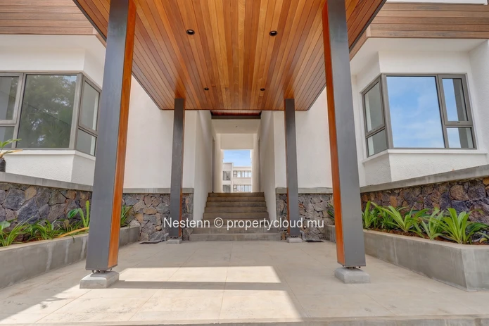 3-bedroom apartment in a seaside residence.