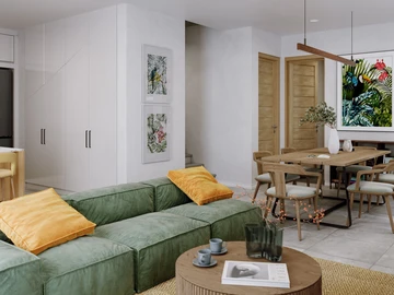 Townhouse, Duplex de 3 Chambres