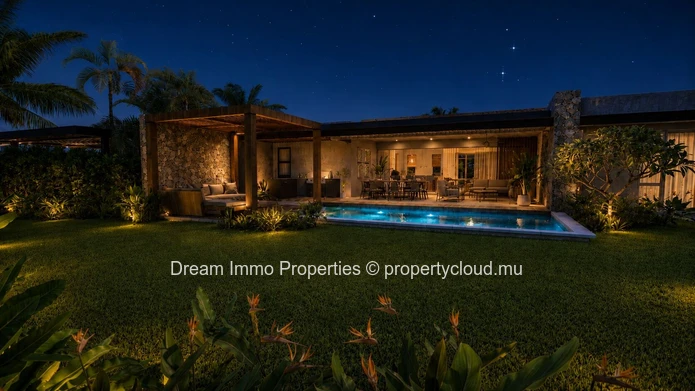 Luxueuses villas 4 chambres proche mer & montagnes à Rivière Noire – Ile Maurice