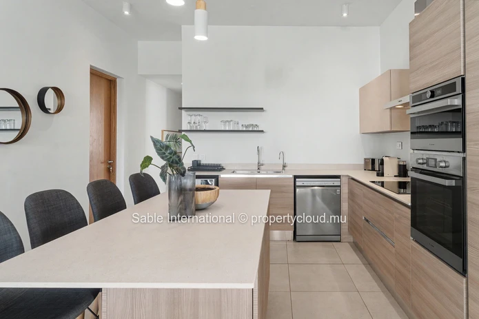 3-Bedroom Penthouse with Private Pool for Rent in Péreybère