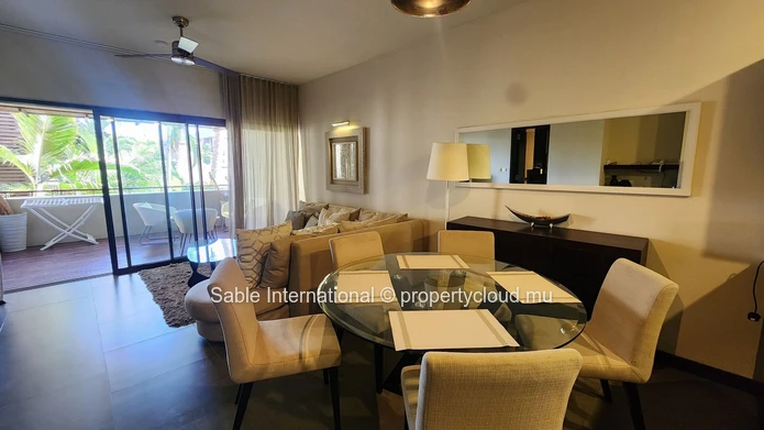 2-Bedroom Furnished Apartment for Rent in Grand Baie in Resort style Residece