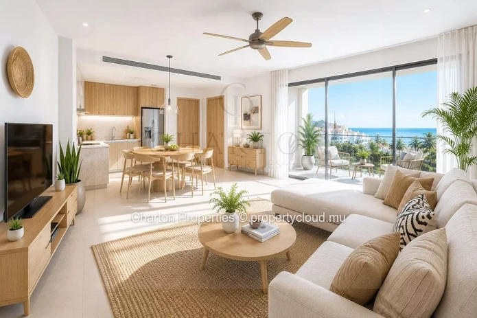 Penthouse 3 chambres en dernier étage - Vue Mer d’Exception