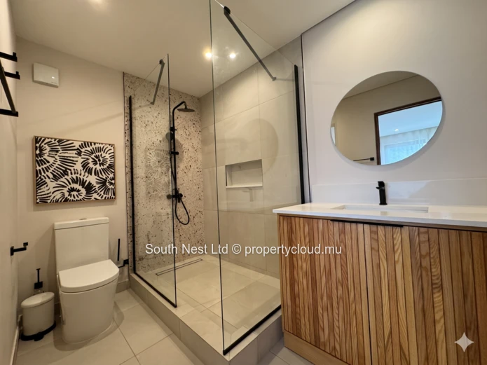 Luxury 3-Bedroom Duplex with Private Pool on Mauritius' Prestigious West Coast