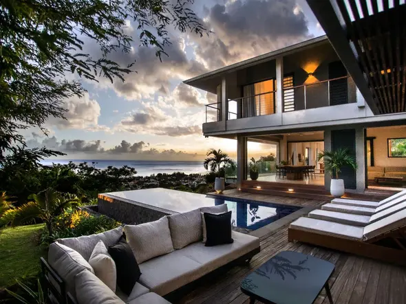 Experience the Epitome of Luxury Living with Panoramic Sea Views at this Exceptional Villa in Mauritius