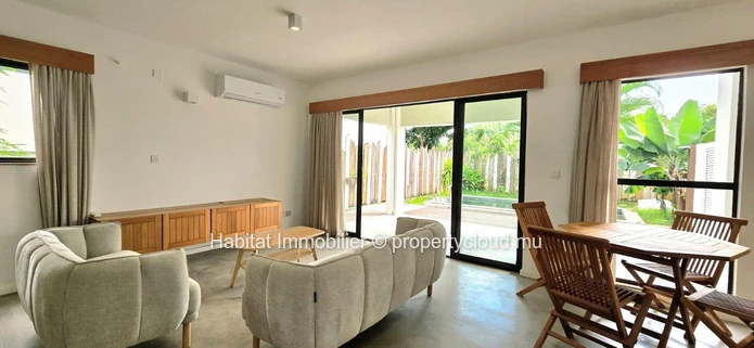 Superb duplex of 177 m², furnished and equipped, in Grand Baie