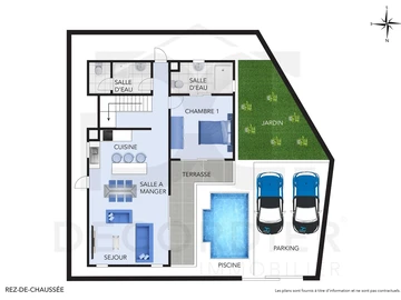 Maison de 3 Chambres