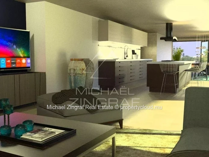 Appartement Moderne de 3 Chambres à Grand Baie
