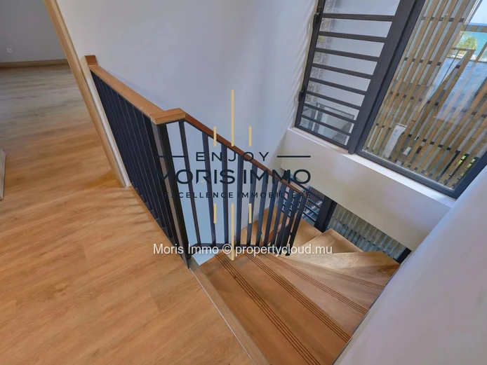 Exceptional sea view duplex apartment for sale in Pointe aux Canonniers