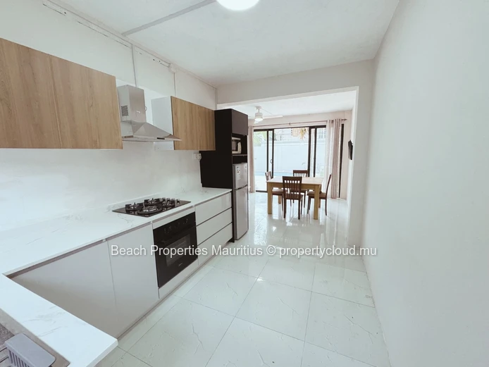 2 bedroom duplex 1 bathroom and guest toilet, communal pool.