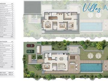 Villa de 4 Chambres