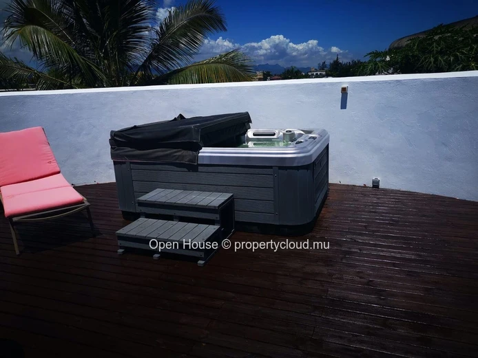 Villa meublée 3 chambres avec piscine à louer à Pointe aux Piments