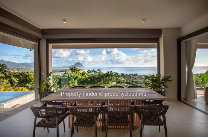 Luxurious 4-Bedroom Villa with Breathtaking Le Morne Views