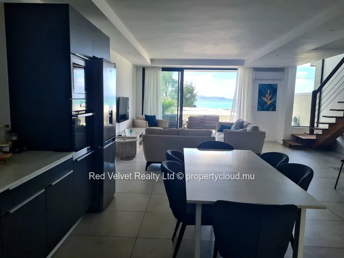 Appartement de luxe en bord de mer à louer à Bain Boeuf, Nord, Maurice
